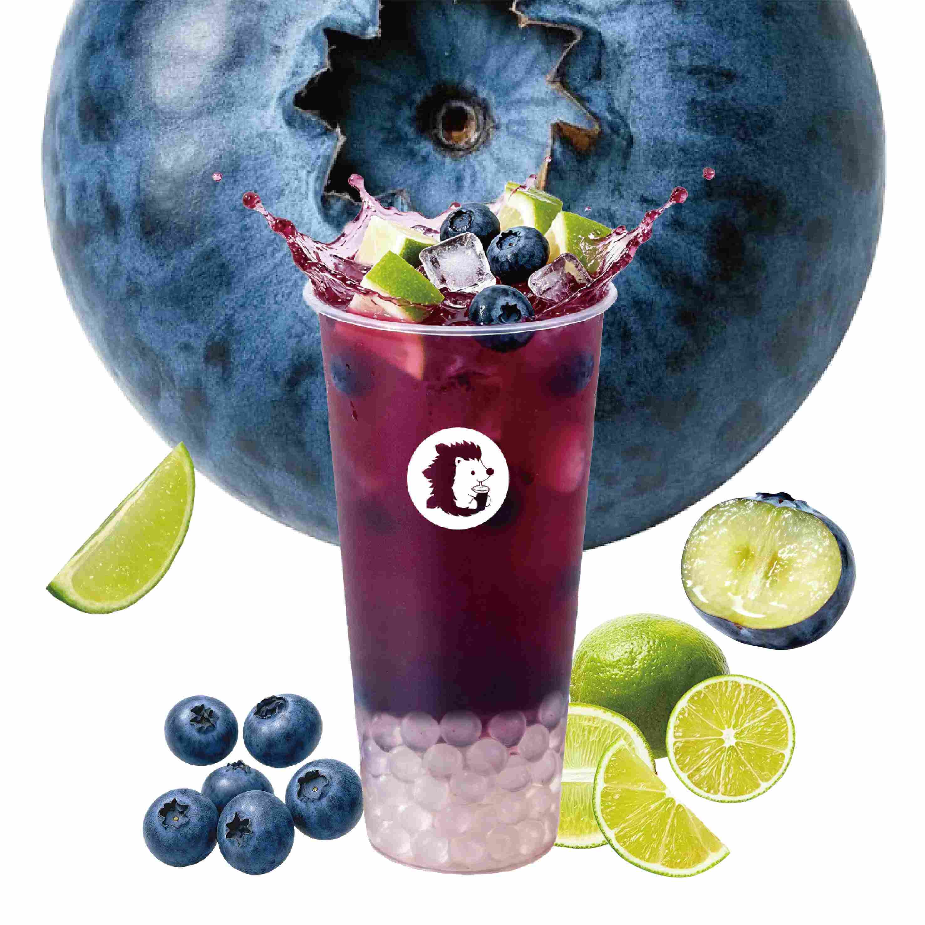 蓝朋友柠檬茶