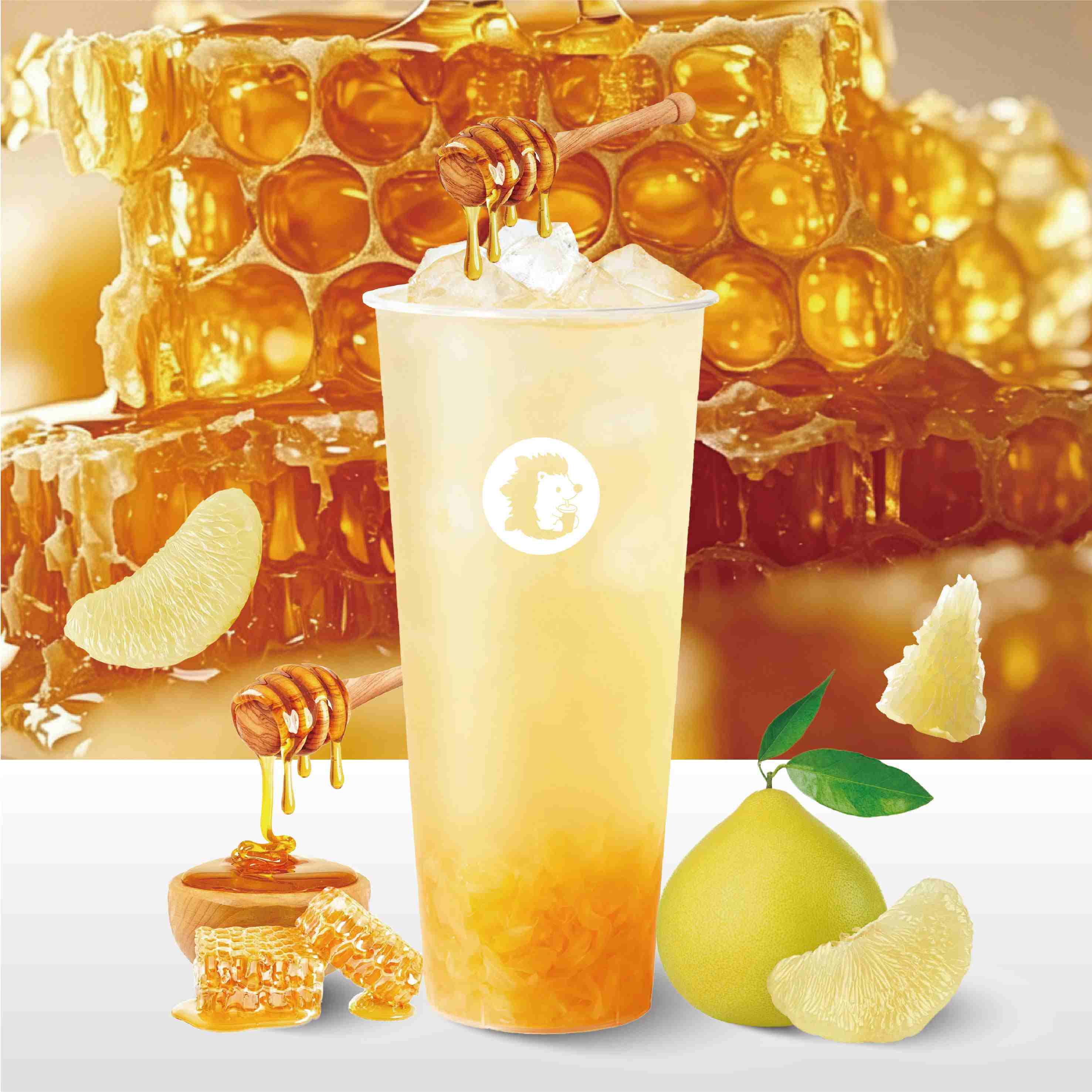 天然蜂蜜柚子茶