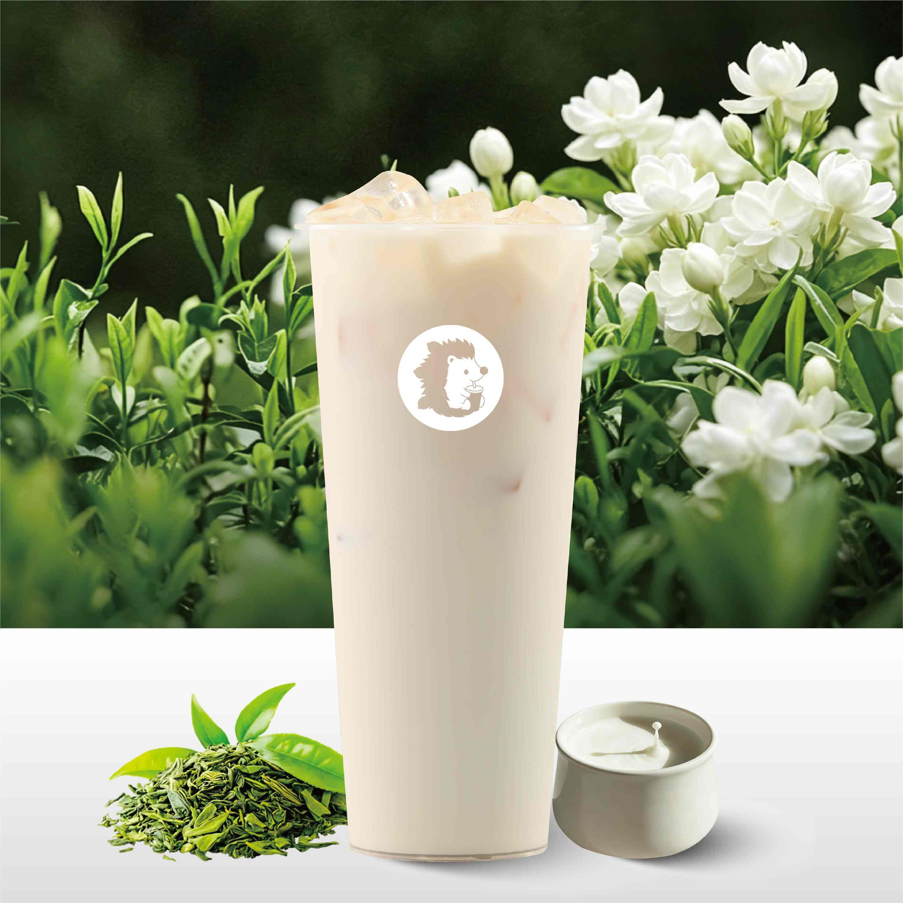 茉莉奶绿轻乳茶