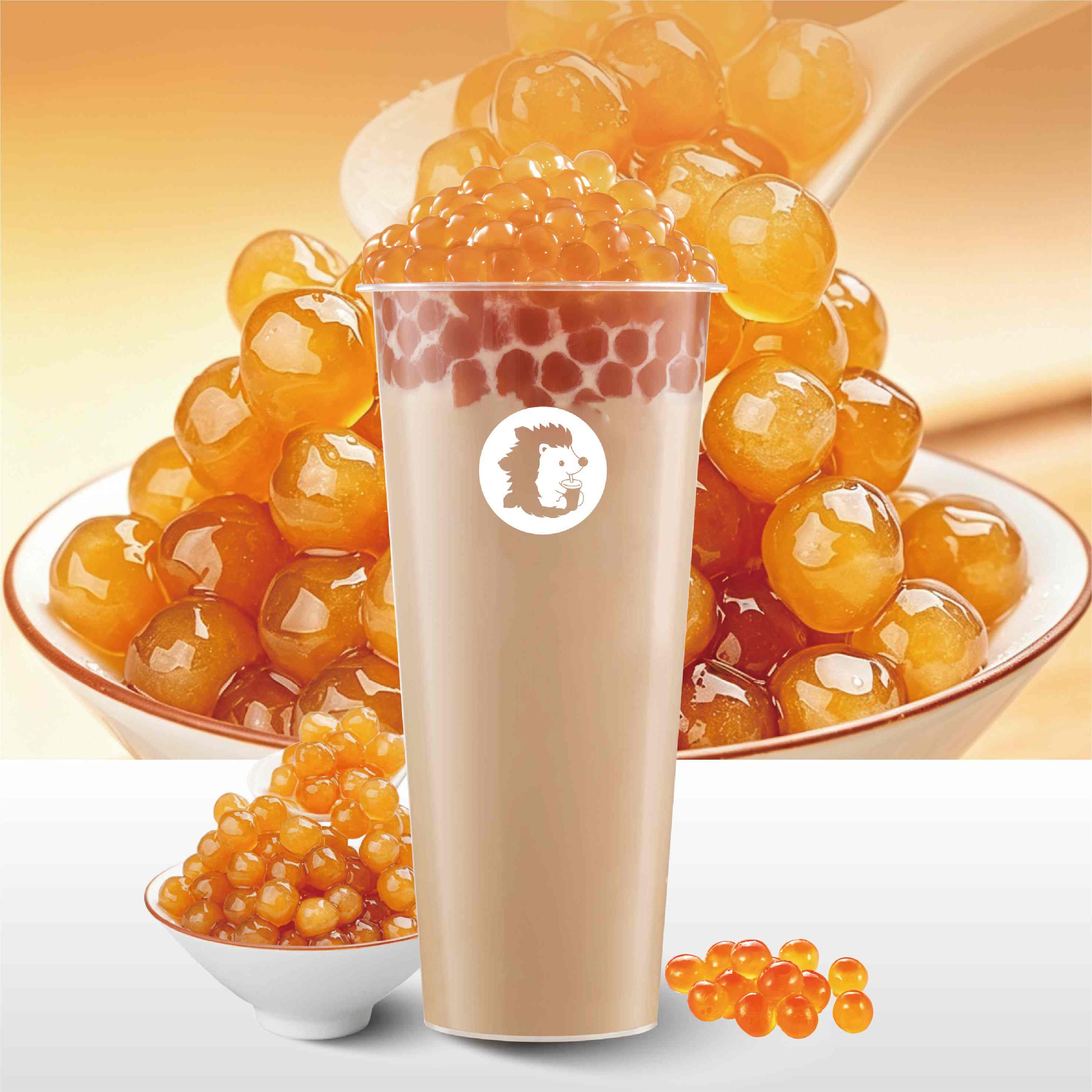 金焦珍珠奶茶