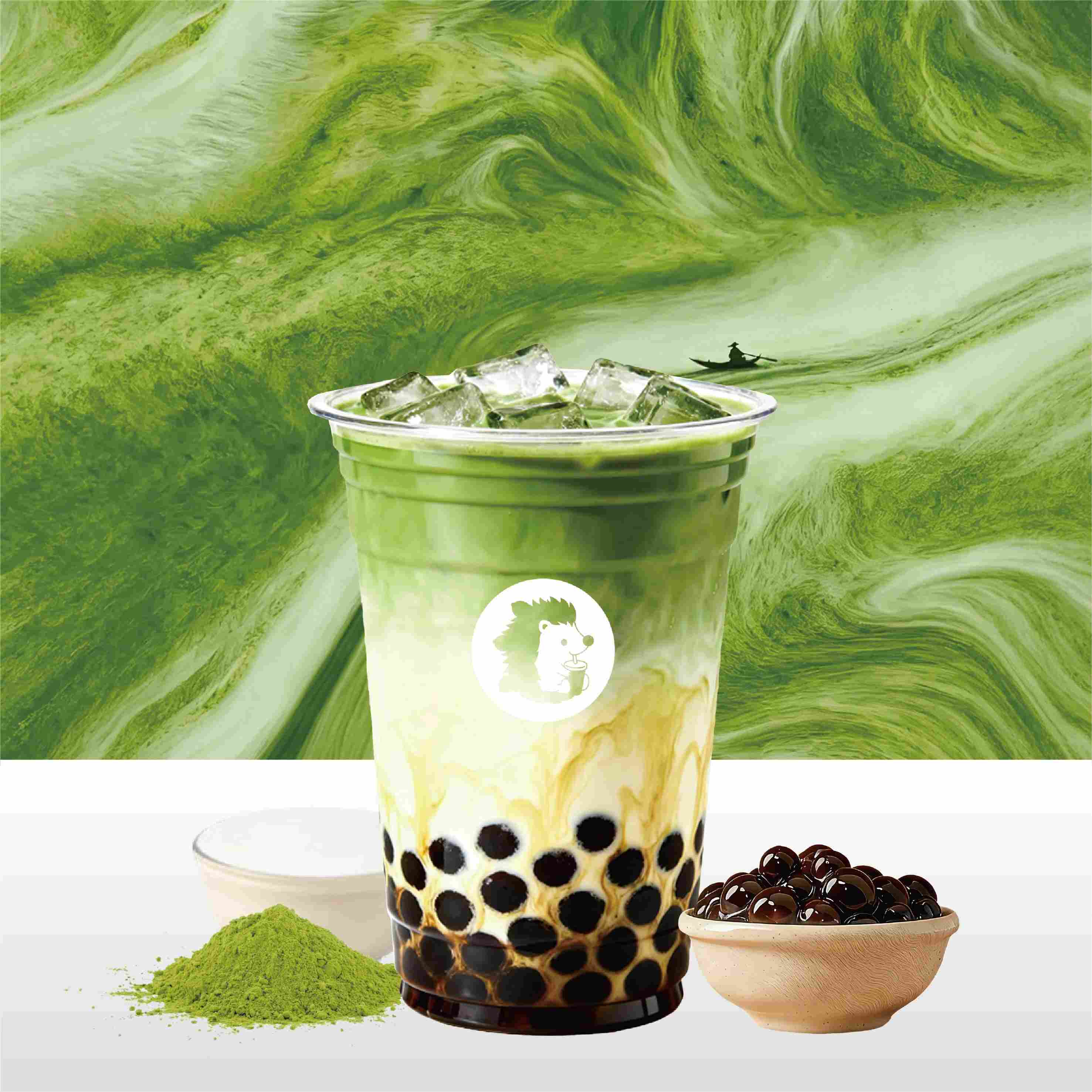 贵州抹茶珍珠牛乳