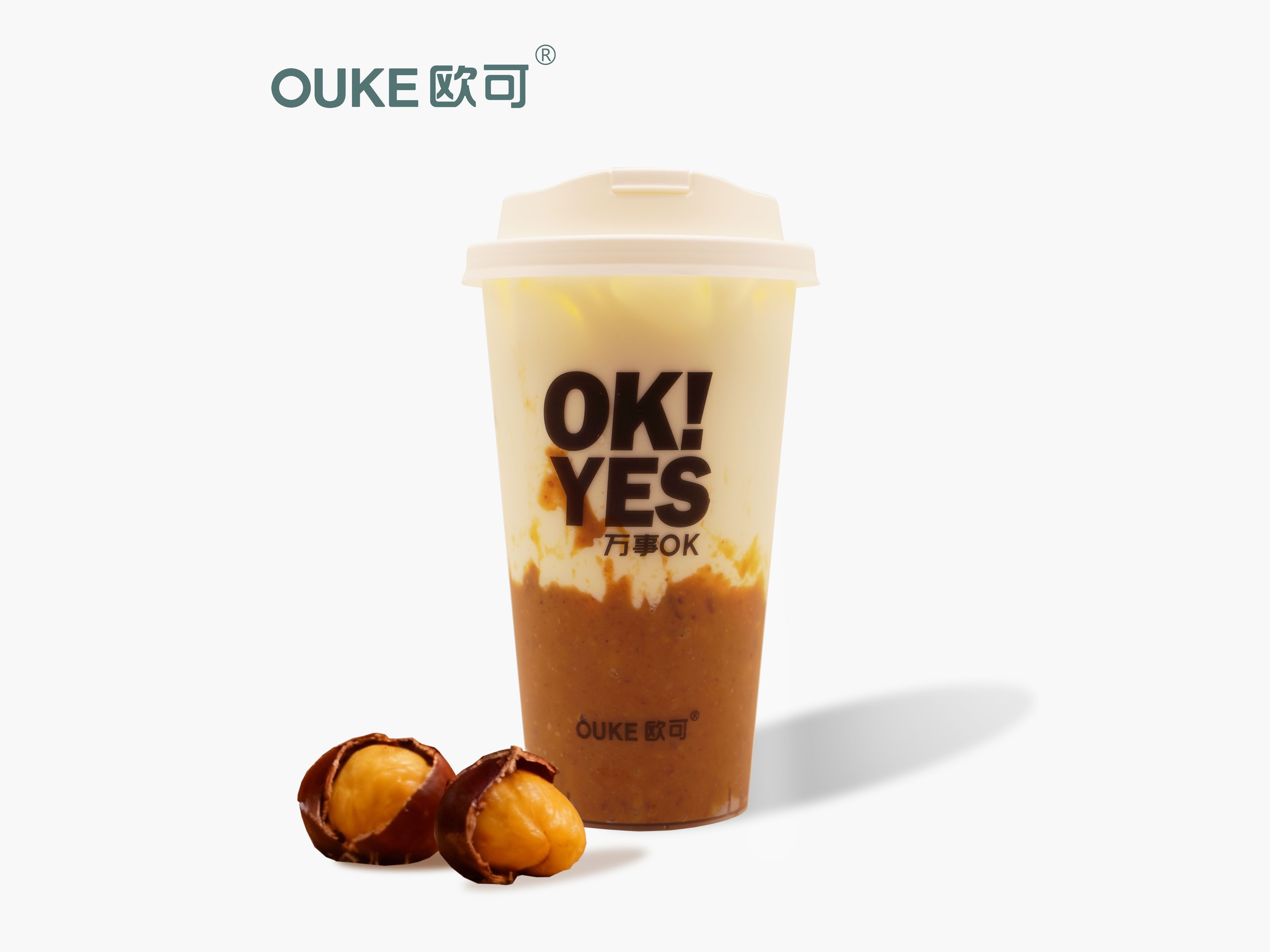 超厚板栗牛乳