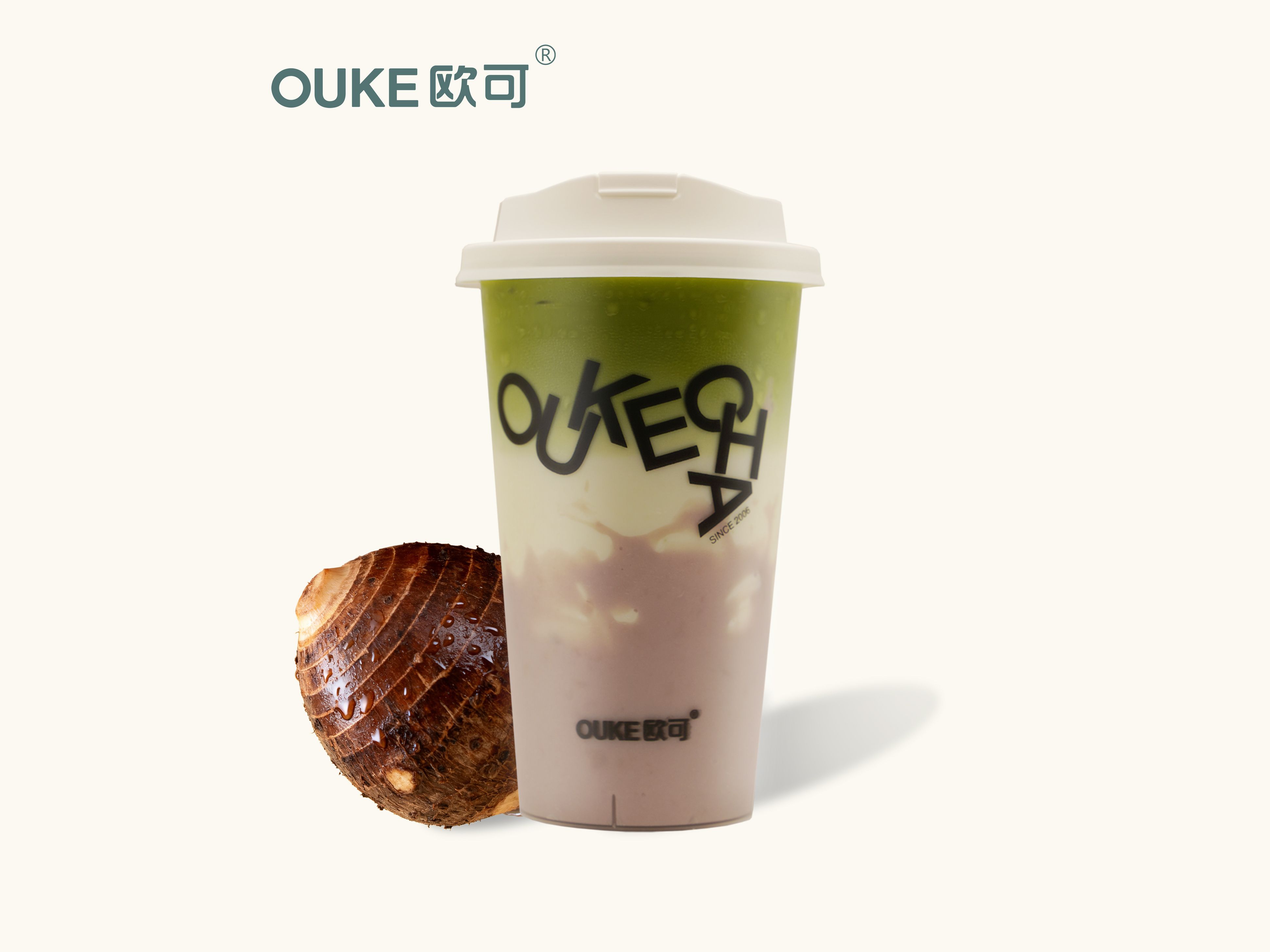 厚芋泥抹茶