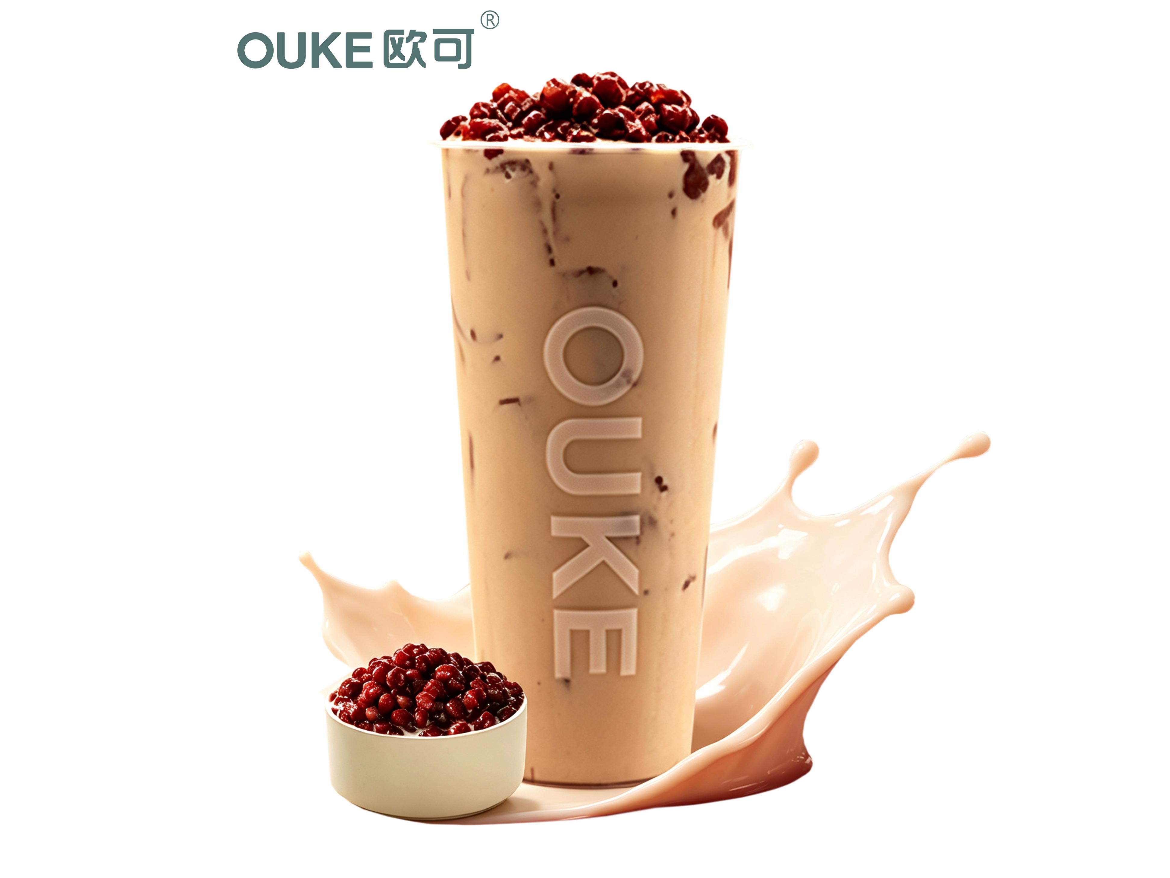 红豆奶茶