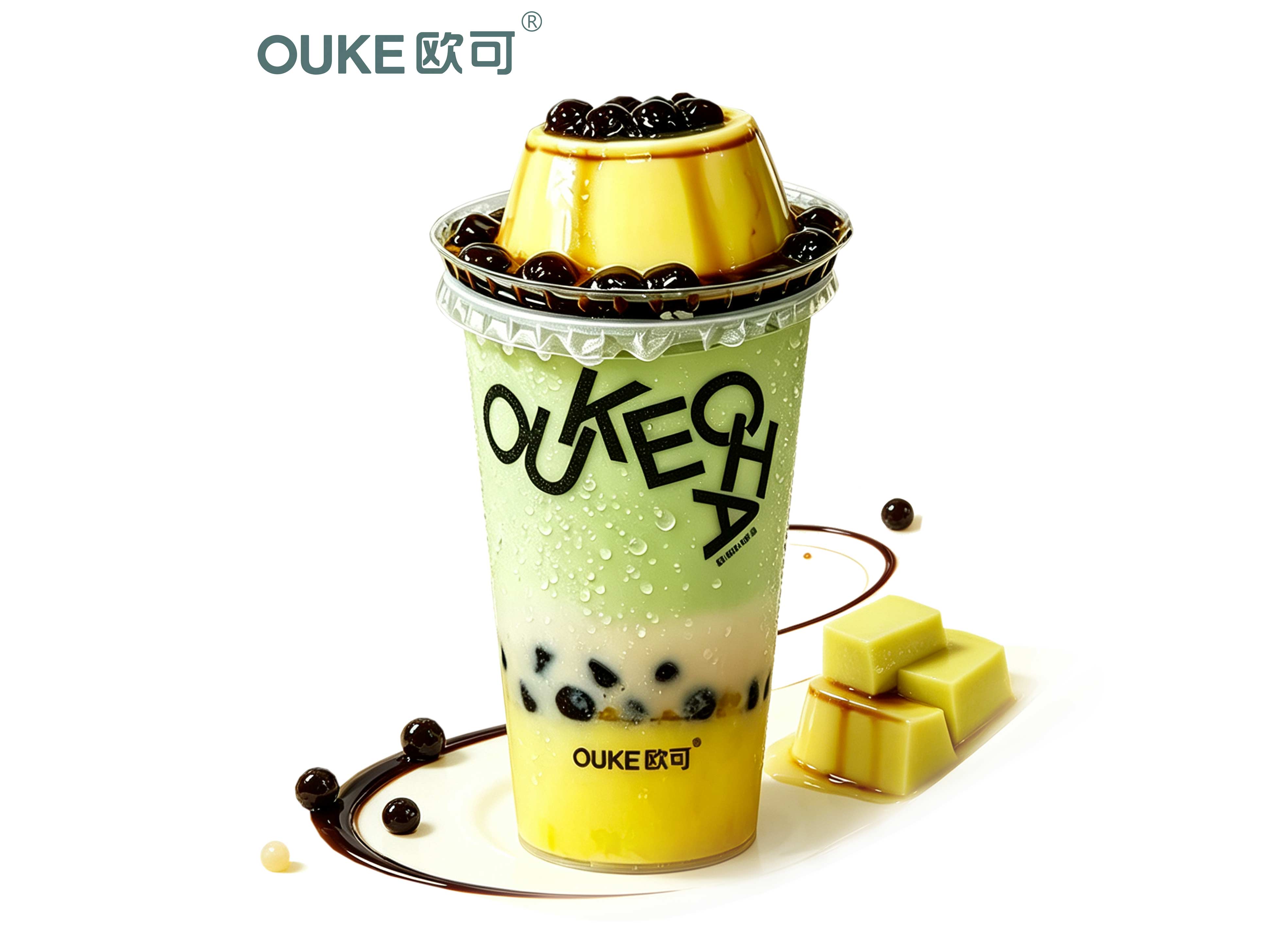 嫩布丁抹茶