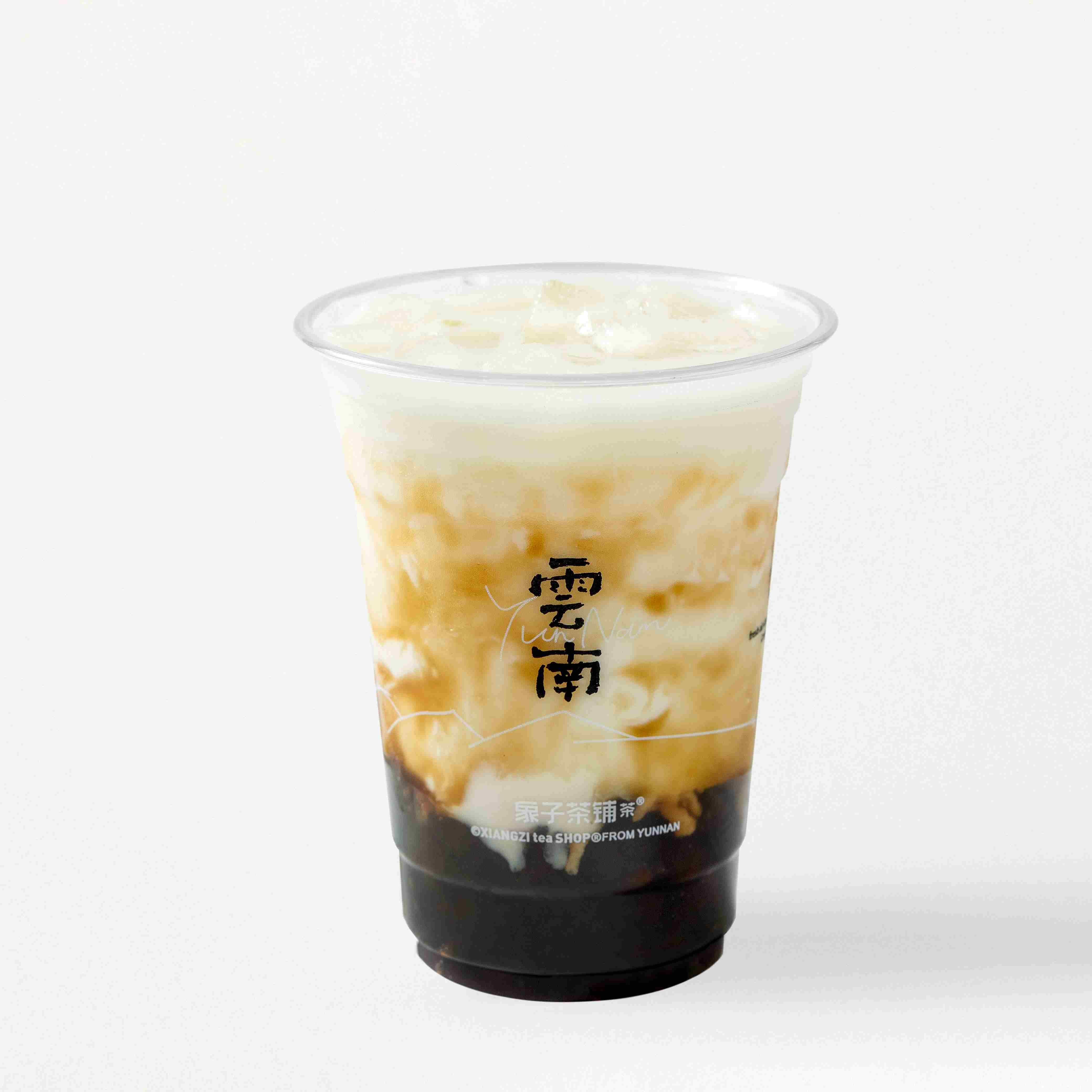 鲜奶黑糖啵啵