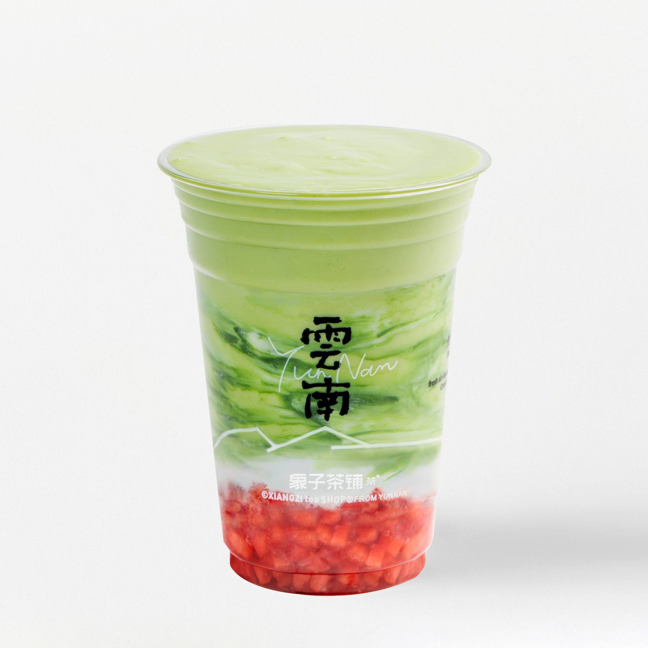 草莓牛油果