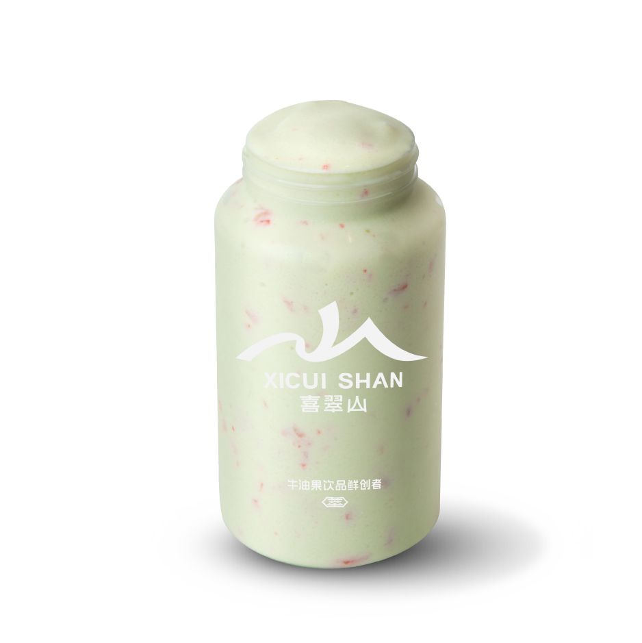 牛油果草莓卡士酸奶
