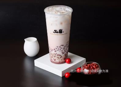 红豆厚鲜奶