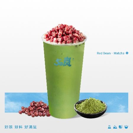 红豆抹茶