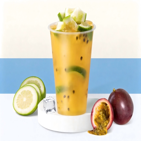 百香果柠檬茶