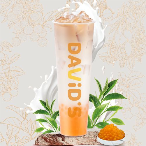 劲Q奶茶长长杯