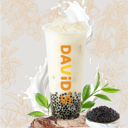 小珍珠奶茶长长杯