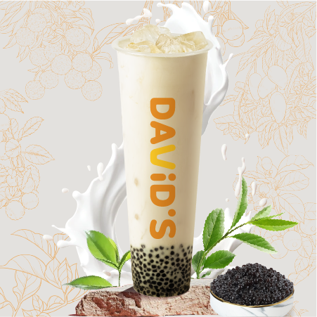 小珍珠奶茶长长杯