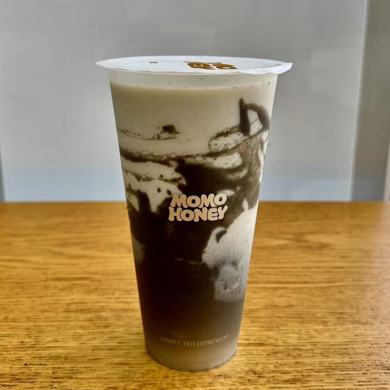 黑芝麻糊奶茶