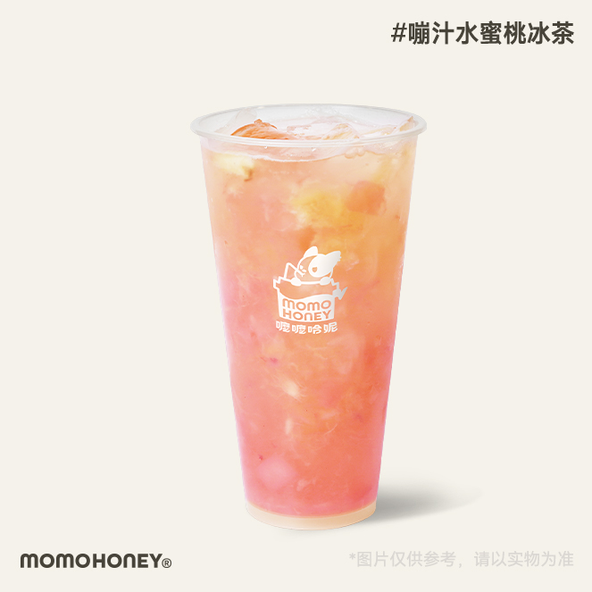 嘣汁水蜜桃冰茶