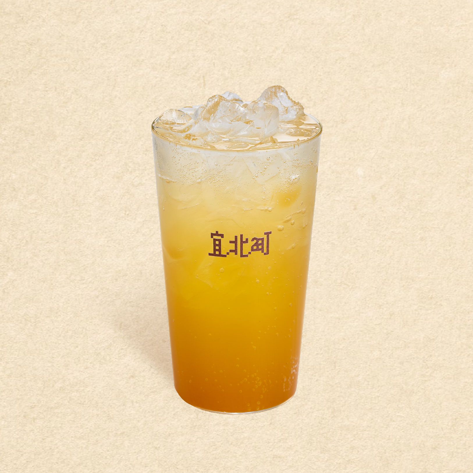 茉莉白桃气泡饮