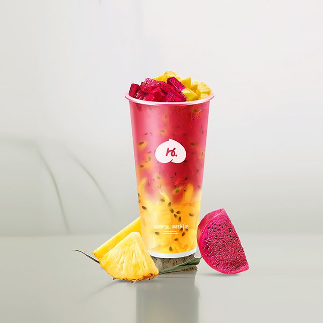 凤梨百香火龙果