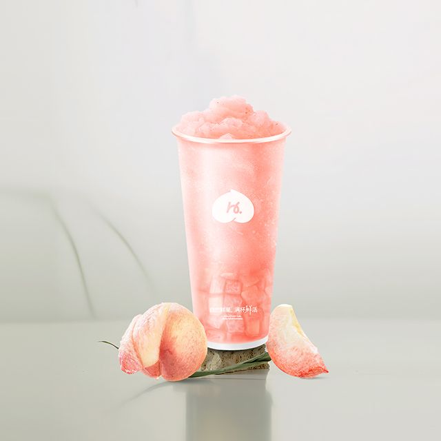 维C蜜桃冰冰茶