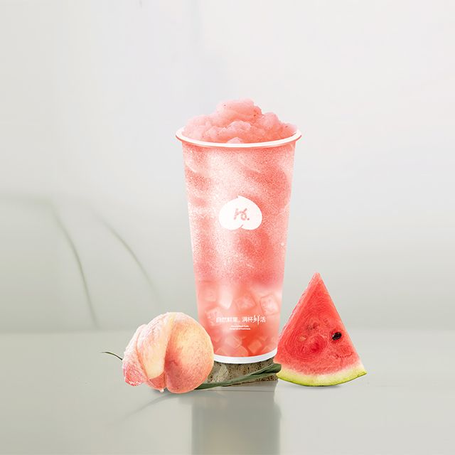 蜜桃西瓜冰