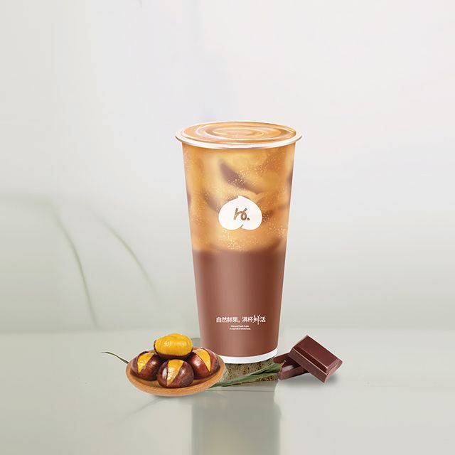 可可板栗鲜牛乳