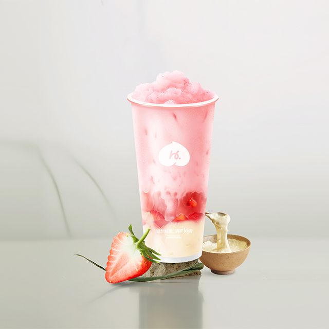草莓酸奶大福