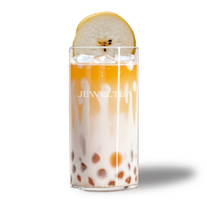 秋月梨珍珠鲜奶茉莉［限量100杯/日］Pear Bubble Milk Tea