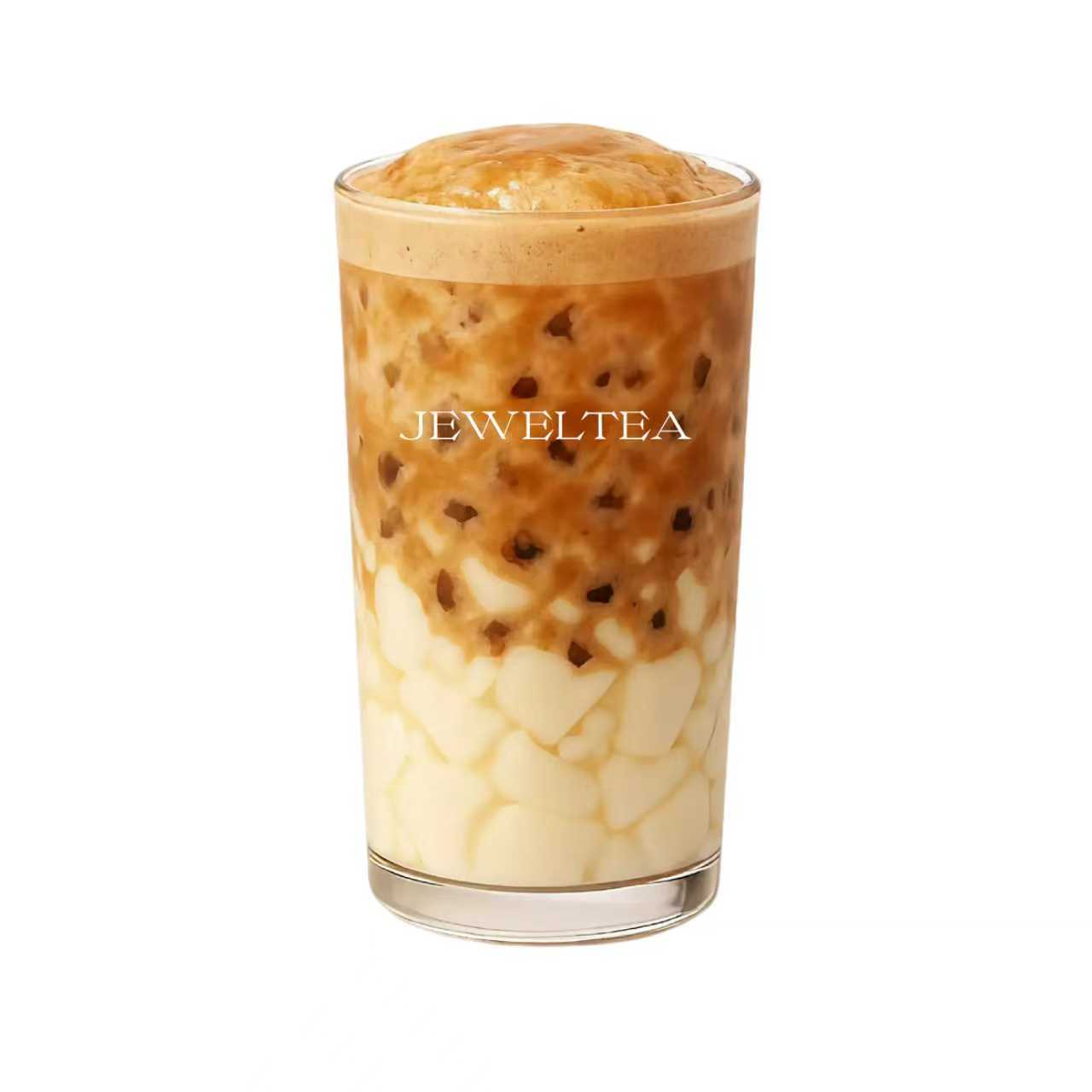 豆花炸裂珍珠雪融(仅碎珠) Tofu Bubble Milk Tea Shake