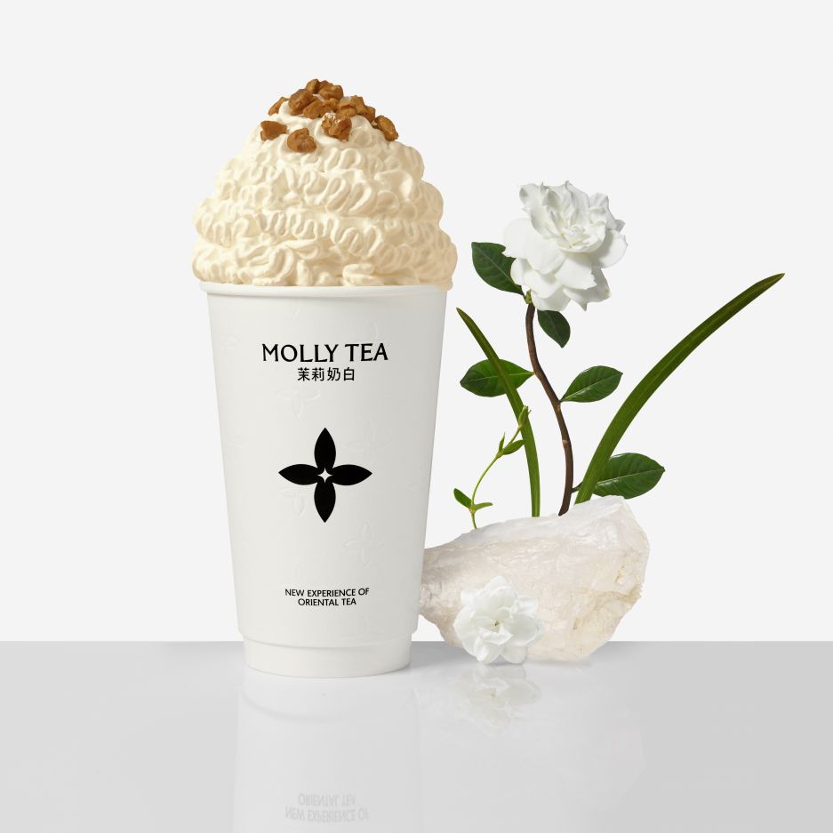 [餐饮单品]-茉莉奶白-一朵茉莉花[中杯]
