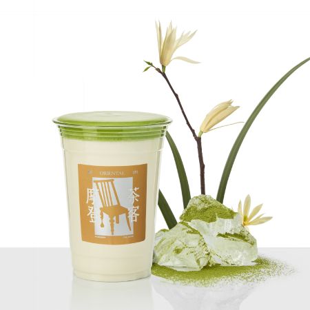 [餐饮单品]-茉莉奶白-抹茶白兰[中杯]