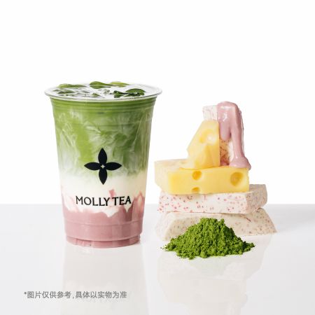 [餐饮单品]-茉莉奶白-抹茶芋泥[中杯]