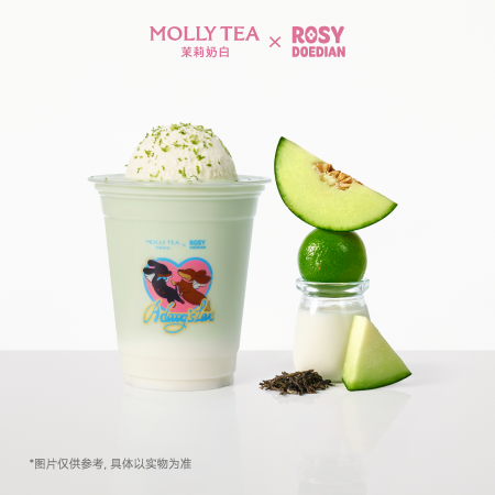 茉莉奶油蜜瓜酸奶