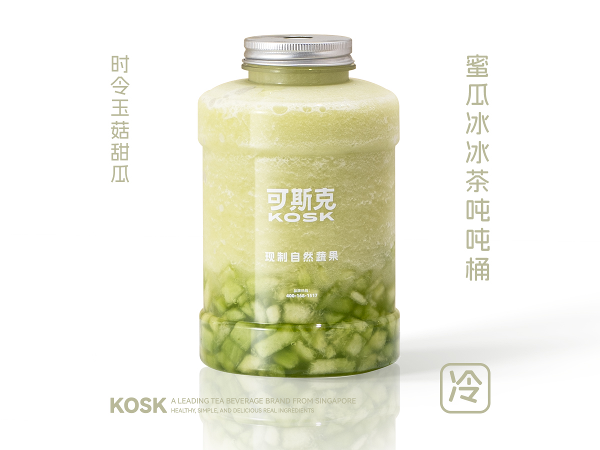 蜜瓜冰冰茶1L裝