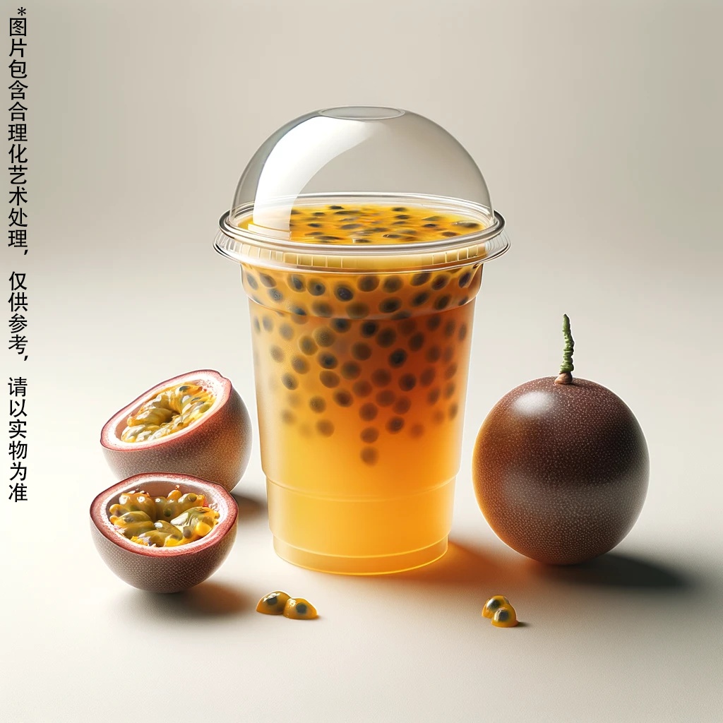 百香果苏打汽水