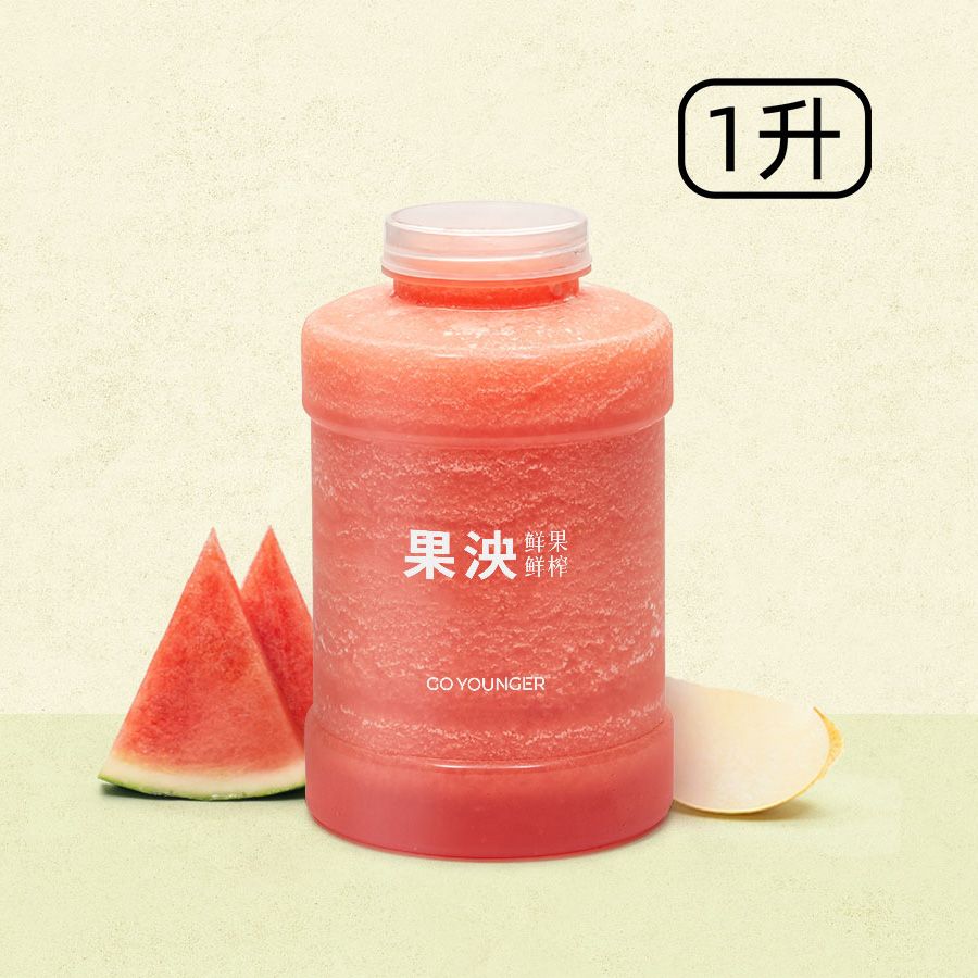 沁爽西瓜雪梨冰(1升)