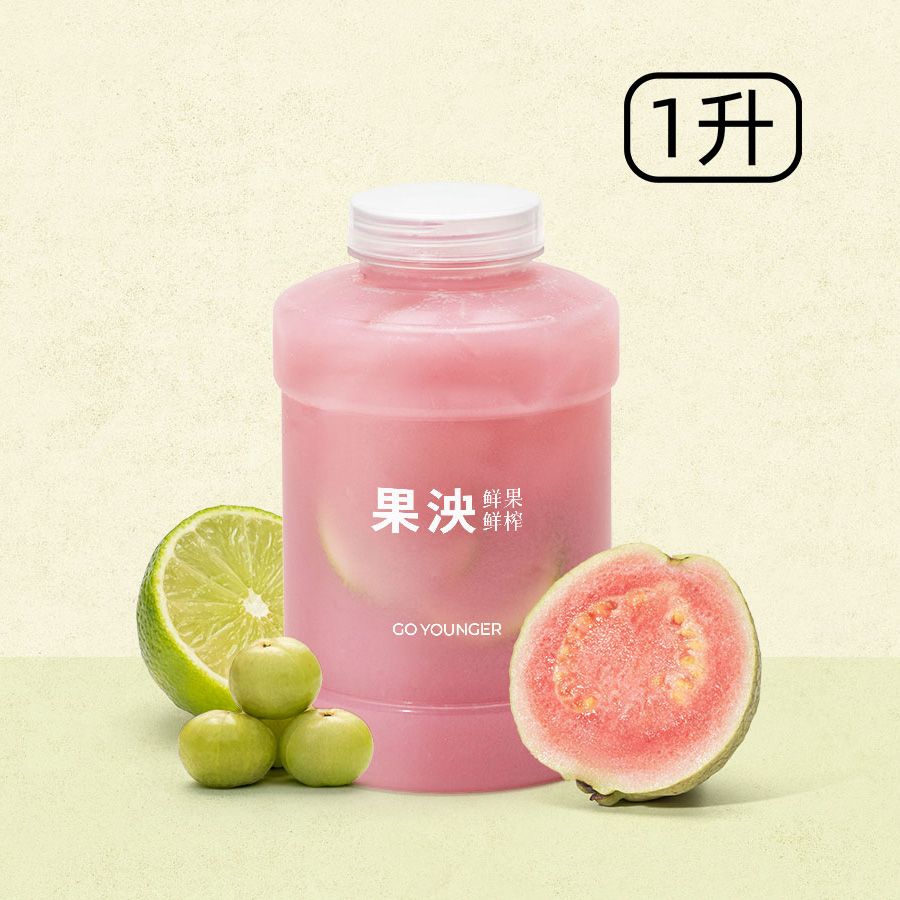 粉芭乐油柑茉莉冰茶(1升)