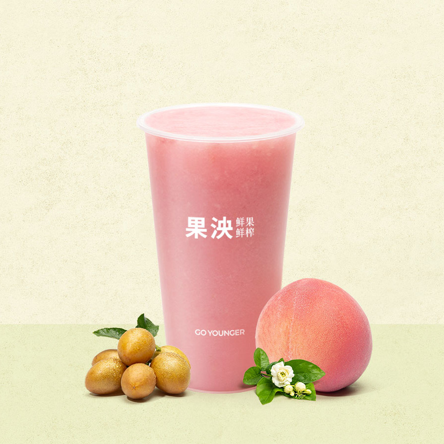 樹熟無籽黃皮·水蜜桃冰茶