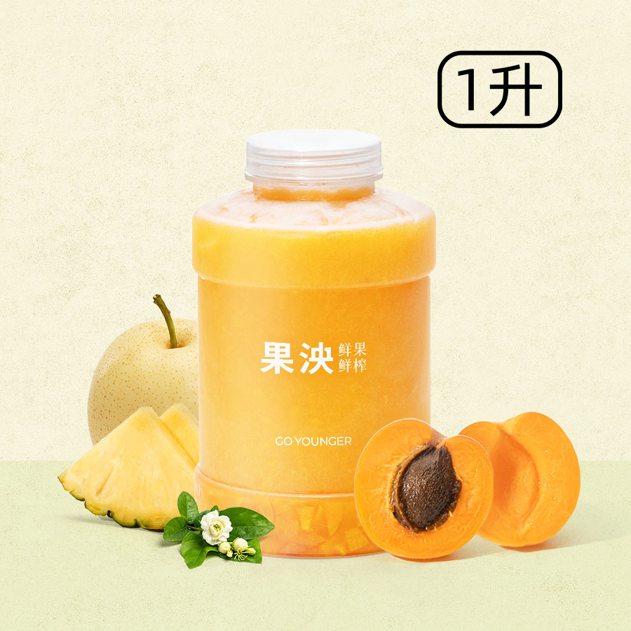 (空运)新疆阿克苏吊干杏·冰茉莉(1升)