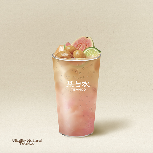 芭乐黄皮冰茶