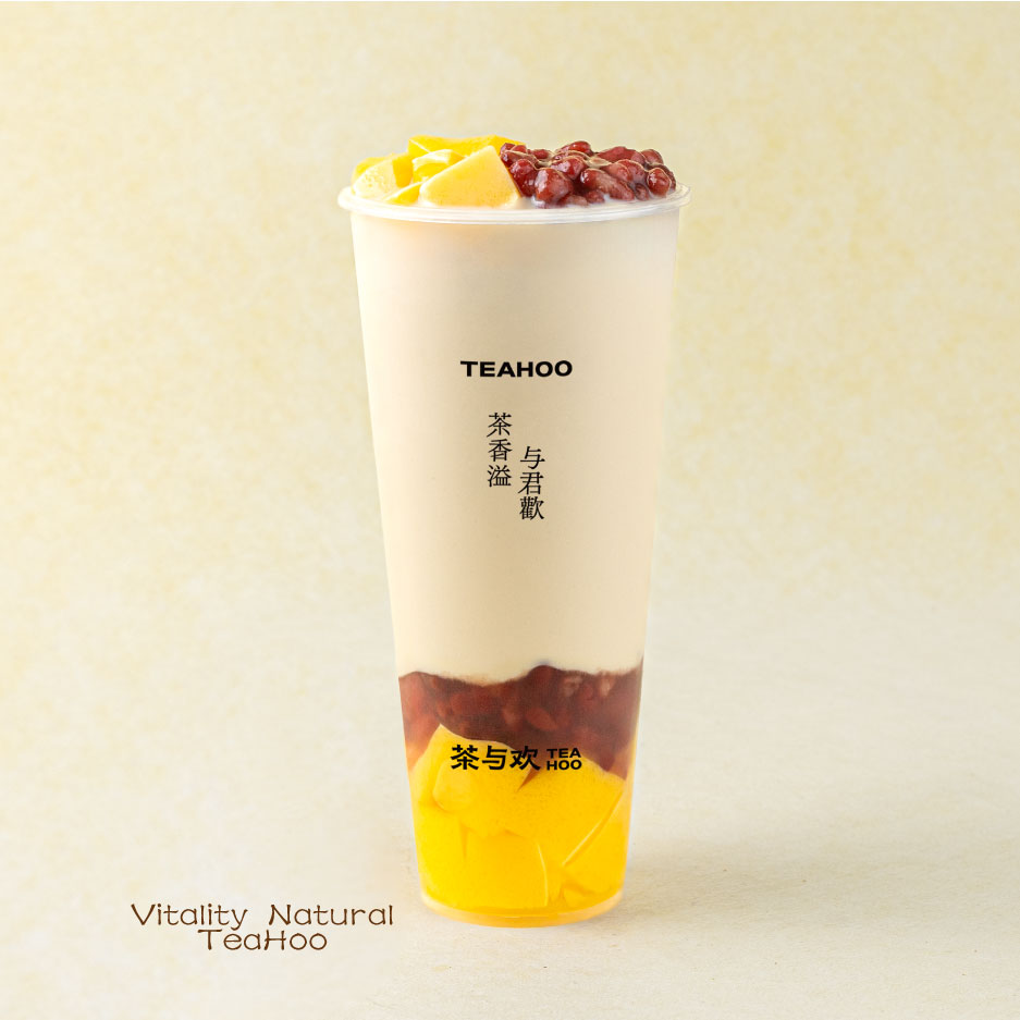 红豆布丁奶茶