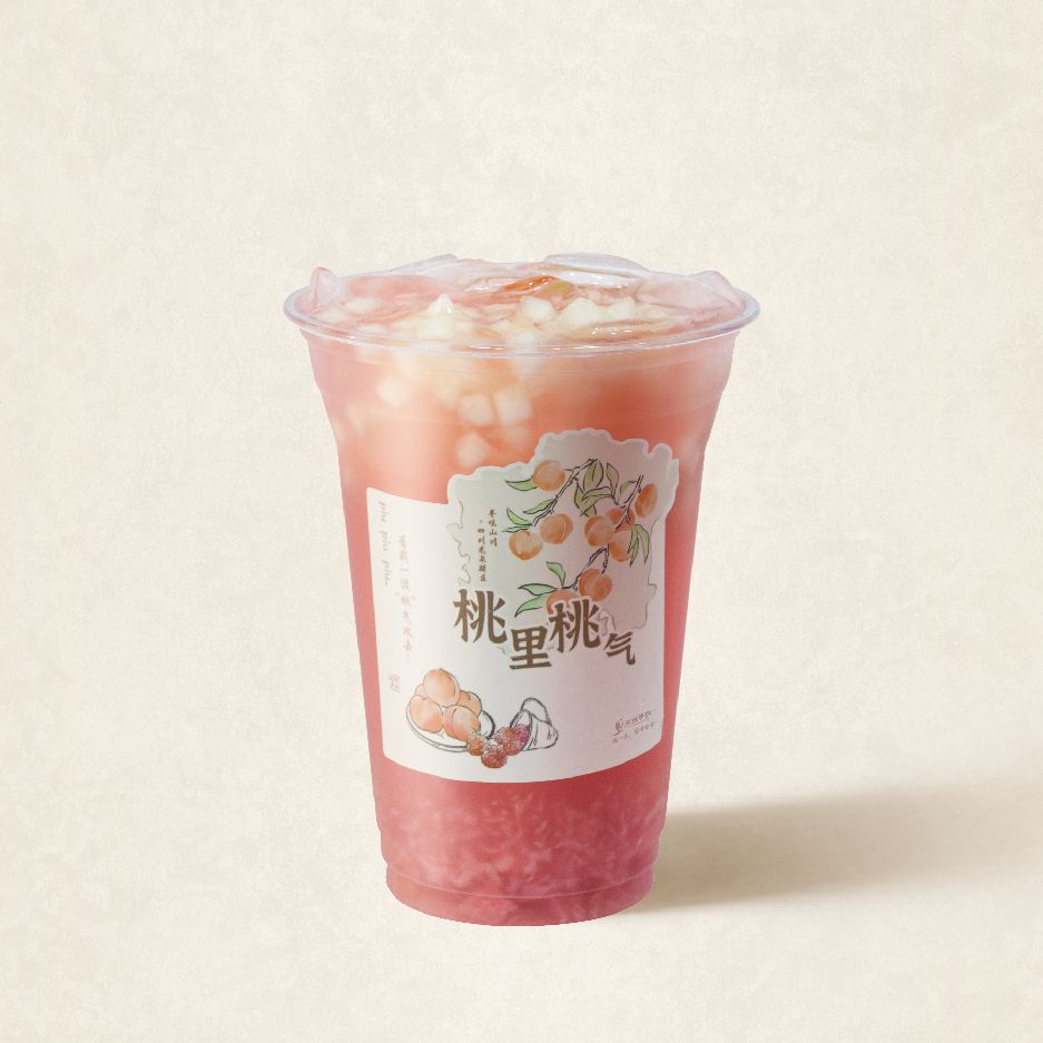 蜜桃柠檬茶