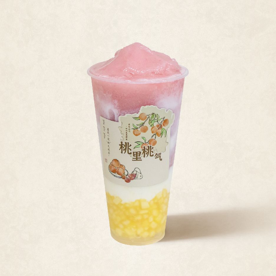 桃酿酸奶