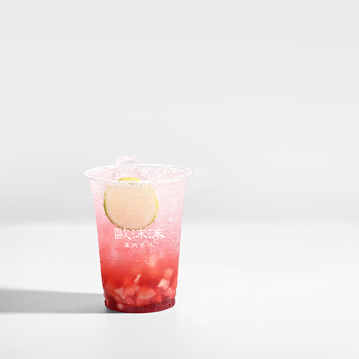調·蜜李水蜜桃氣泡飲