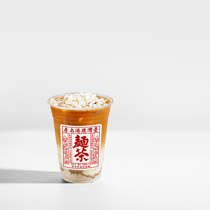 鹿港·麵茶紅茶拿鐵