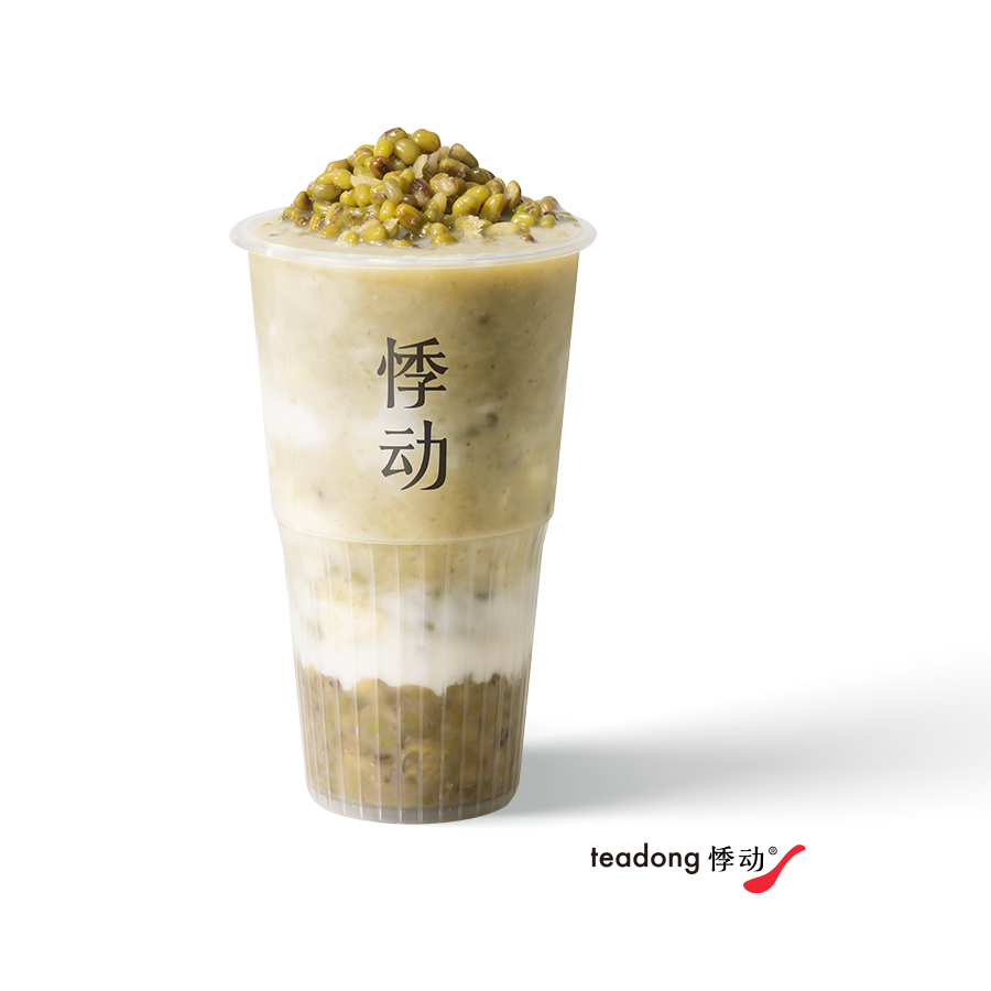綠豆牛乳冰