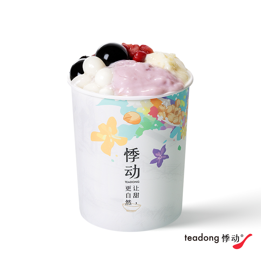 芋泥麻薯炖奶