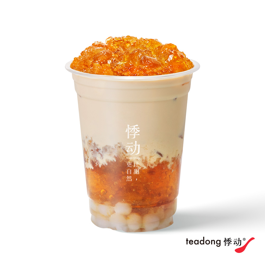 琥珀桃胶·牛乳茶