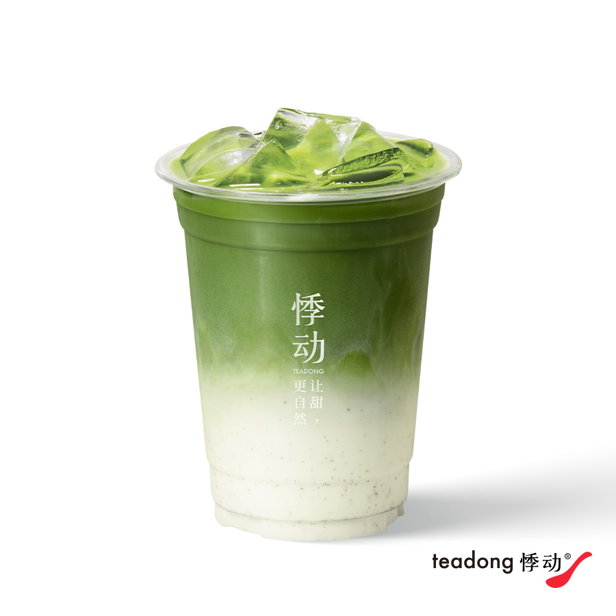 香草籽抹茶拿鐵