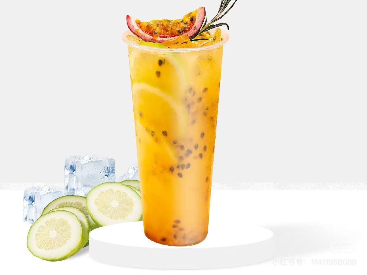 百香柠檬茶