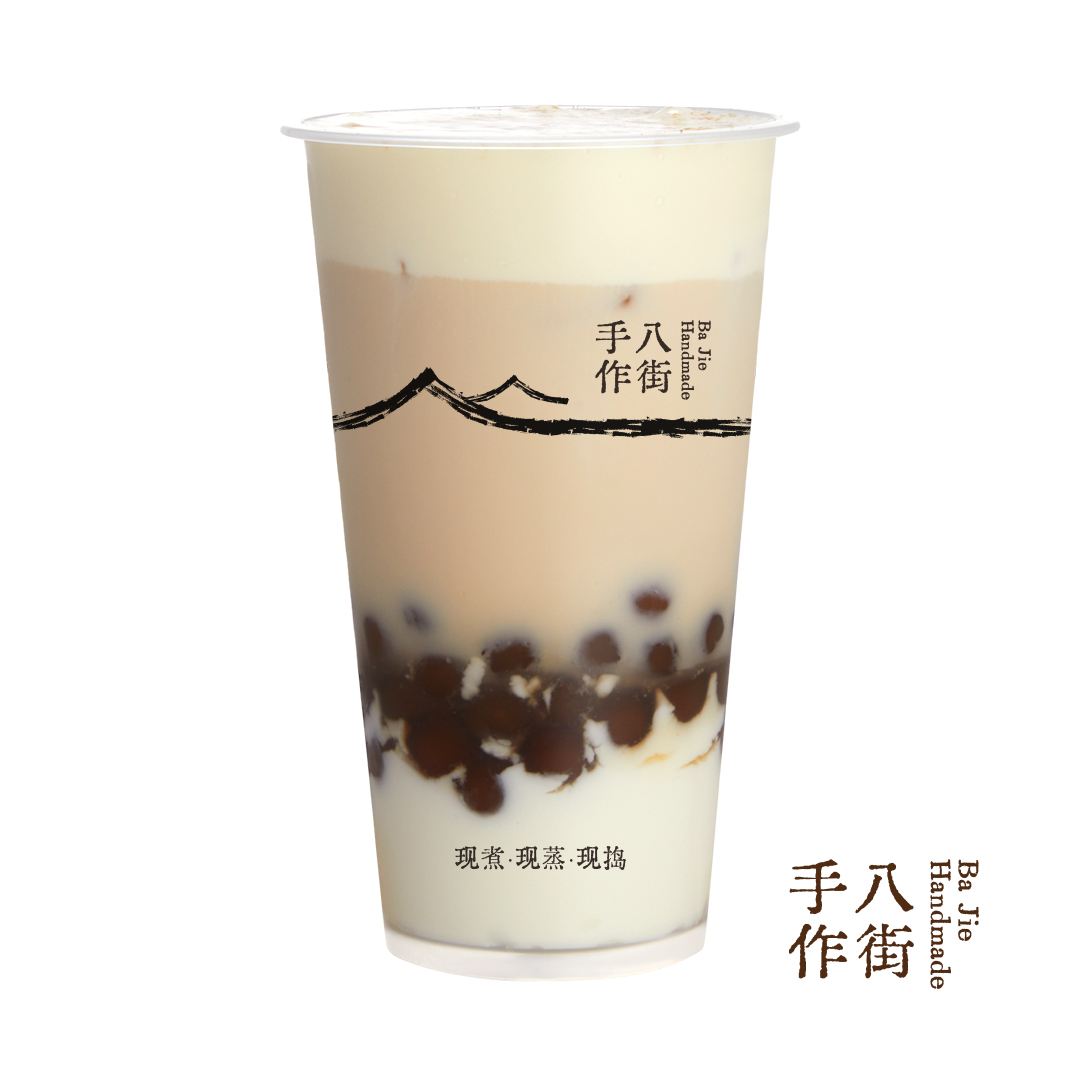 黑糖烤芝士双皮奶